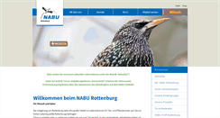 Desktop Screenshot of nabu-rottenburg.de