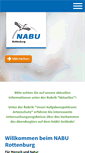 Mobile Screenshot of nabu-rottenburg.de